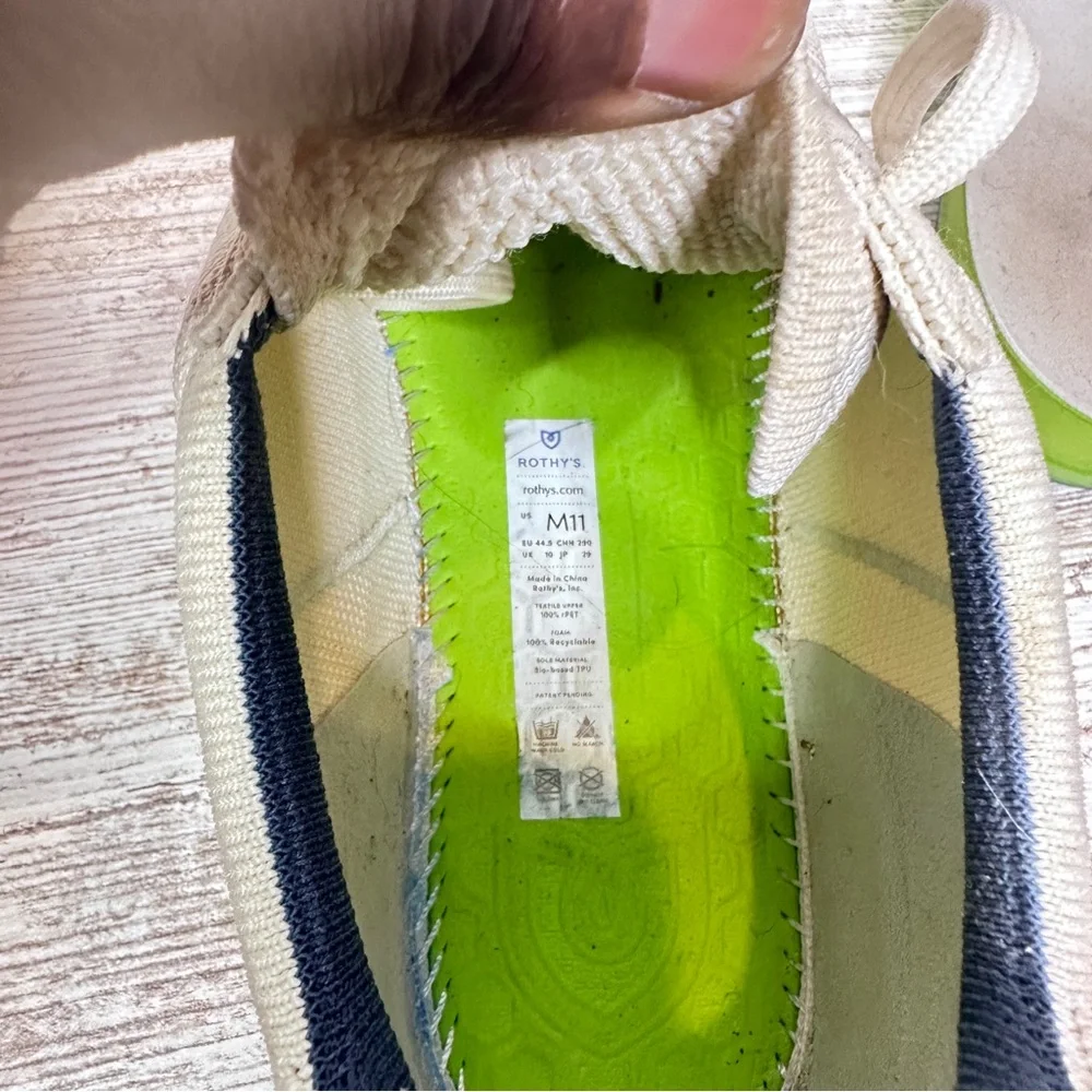 Rothy's The Sneaker Shoes RS01 Hudson - Size 11